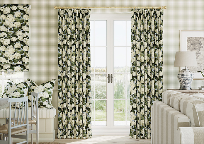 Annabelle, Cornflower - Made to Measure Curtains - Image 3